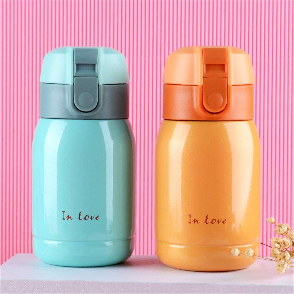 Chookyy Termos Cangkir Gelas Termos Pelajar304Stainless Steel Vacuum Flask Mini Vacuum Flask Termos Vakum