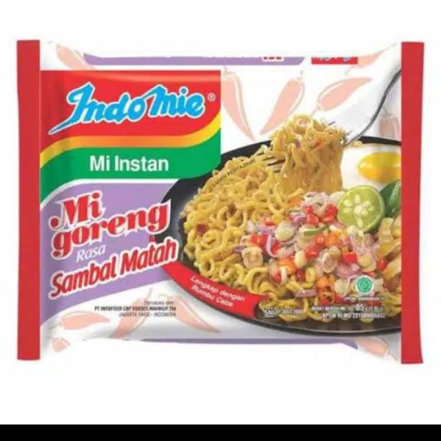 

Indomie goreng sambal matah