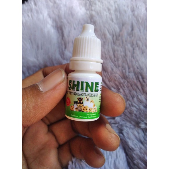 Obat Tetes Mata Kucing Anjing SHINE Obat Sakit mata Kucing Belekan Iritasi Berair