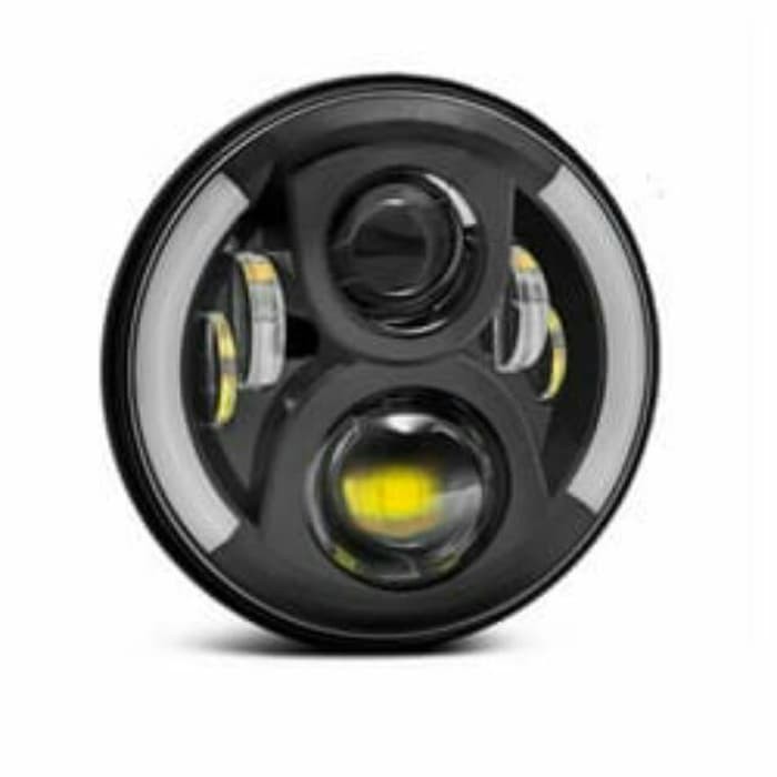 LAMPU DAYMAKER HARLEY 7INCH 2 TONE - LAMPU MOTOR - AKSESORIS MOTOR