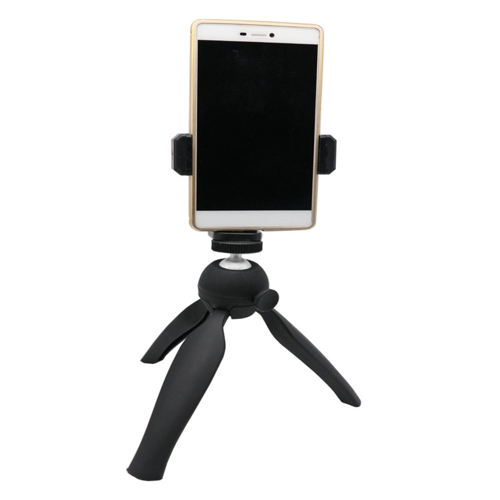 Dudukan Handphone Clip Bracket Holder Monopod - Hitam