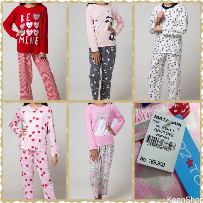 Setelan Piyama Kidztoo branded Matahari