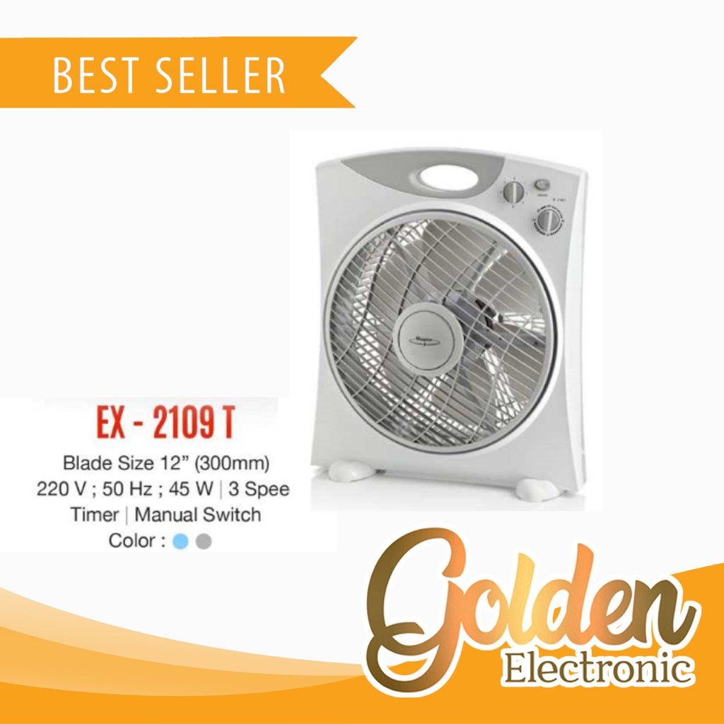 BOX FAN 12&quot; MASPION KIPAS ANGIN KOTAK 12 INCH EX-2109T SURABAYA