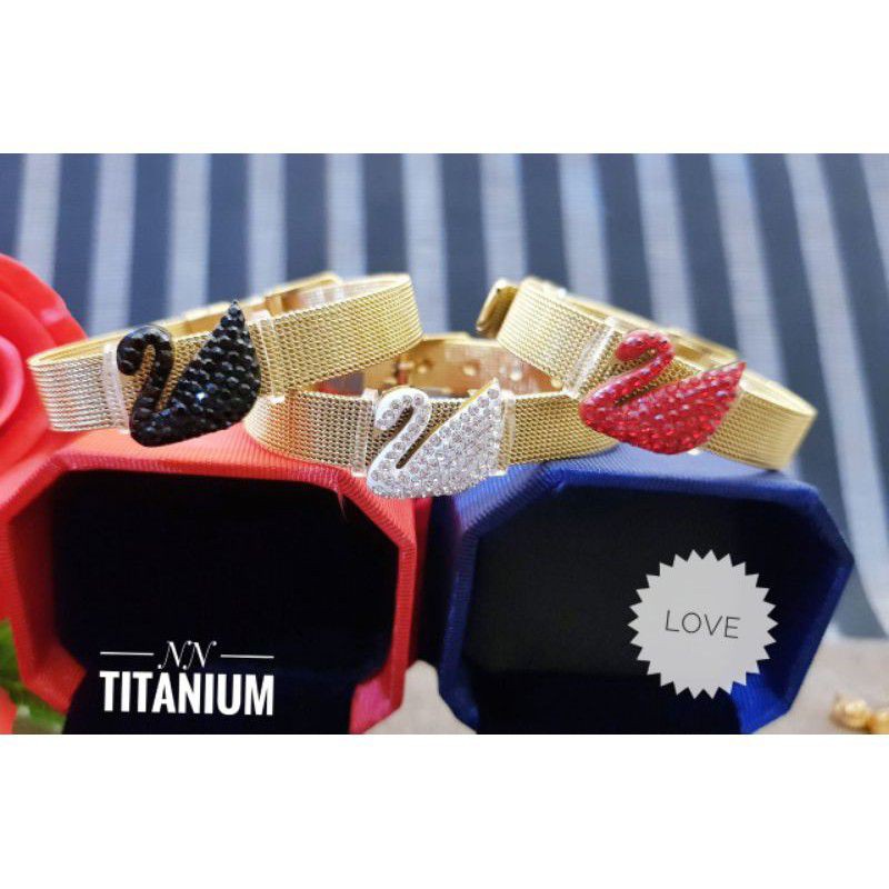 Titanium Gelang Wanita v388