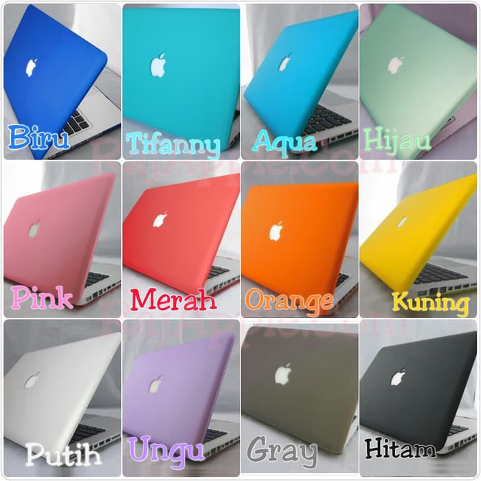 Paket Hemat / Bundling, Case Macbook MATTE + Keyboard + Dust Plug