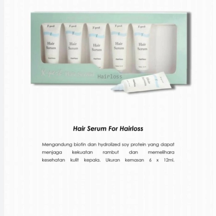 X-PERT HAIR SERUM for HAIRLOSS