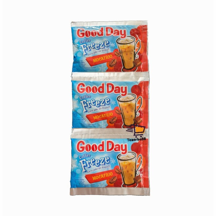 

MURAH MERIAH GOOD DAY GOODAY COFFEE FREEZE MOCAFRIO SACHET