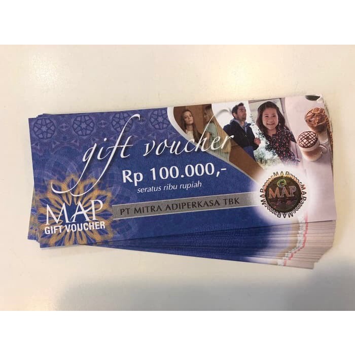 MAP Gift Voucher 100rb