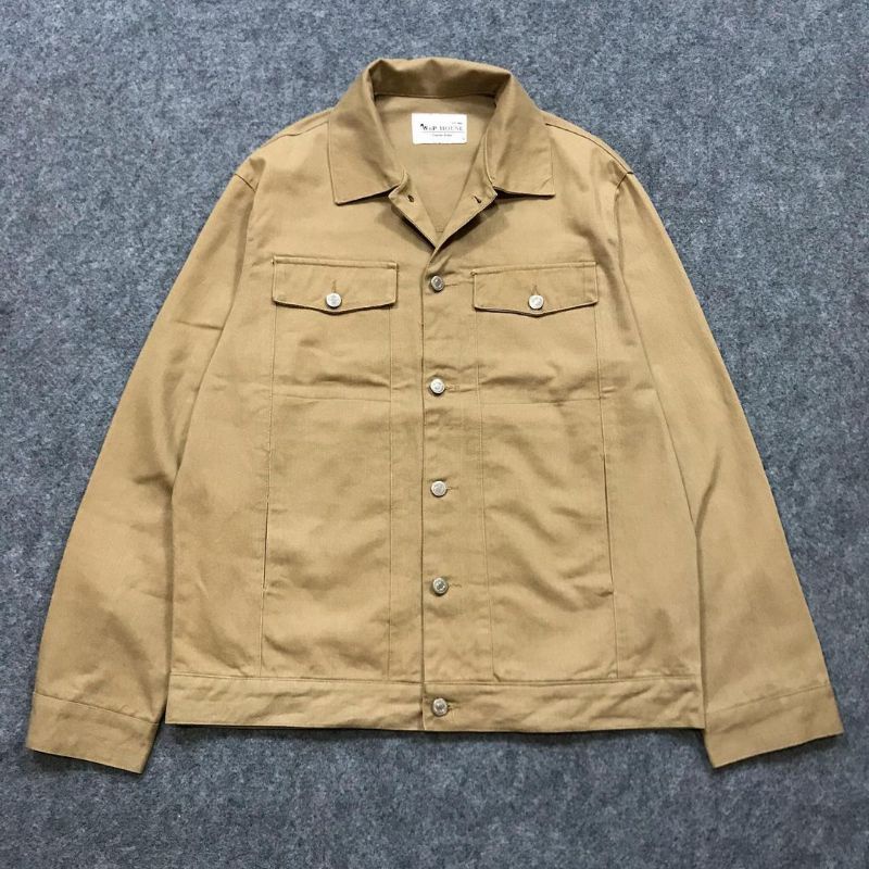 TRUCKER JACKET W&P HOUSE KHAKIS