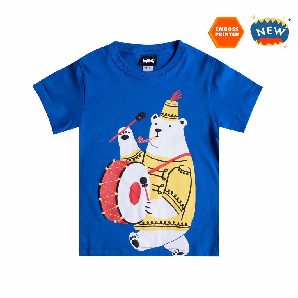 

Jummakids Marching Bear Printed Tshirt