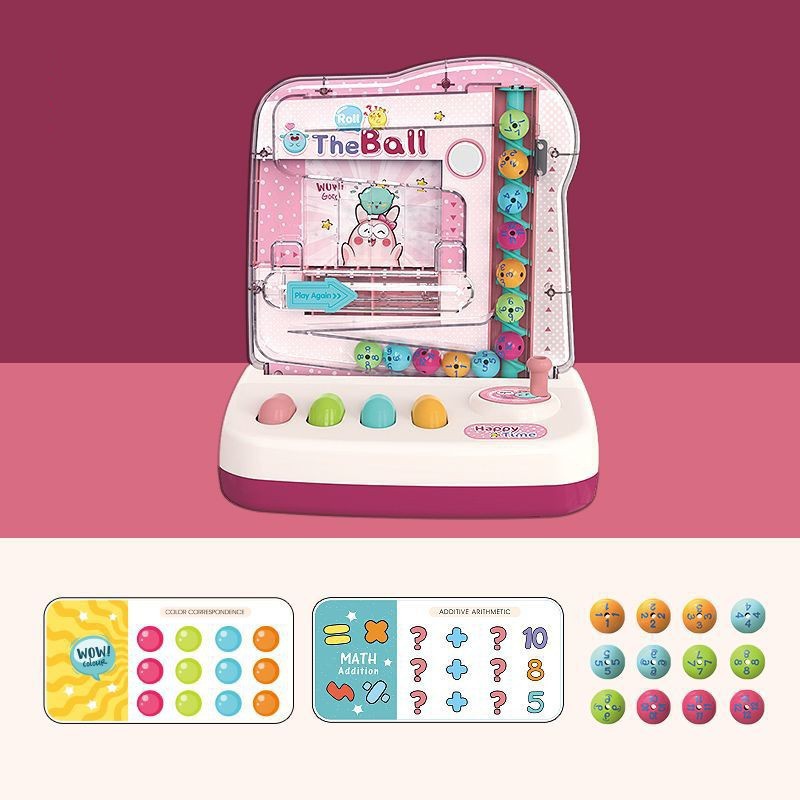 Mainan Edukasi Anak Puzzle Roll The Ball Game Machine