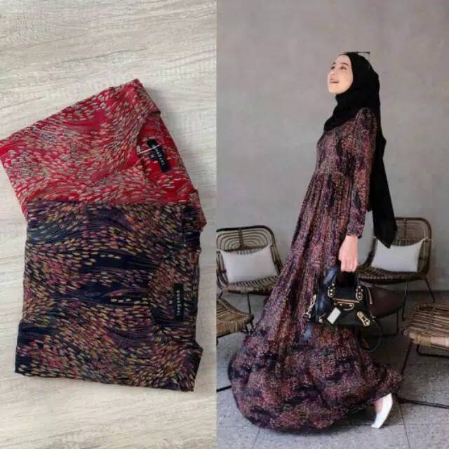 Amara Dress By GONEGANI Rain Purple L