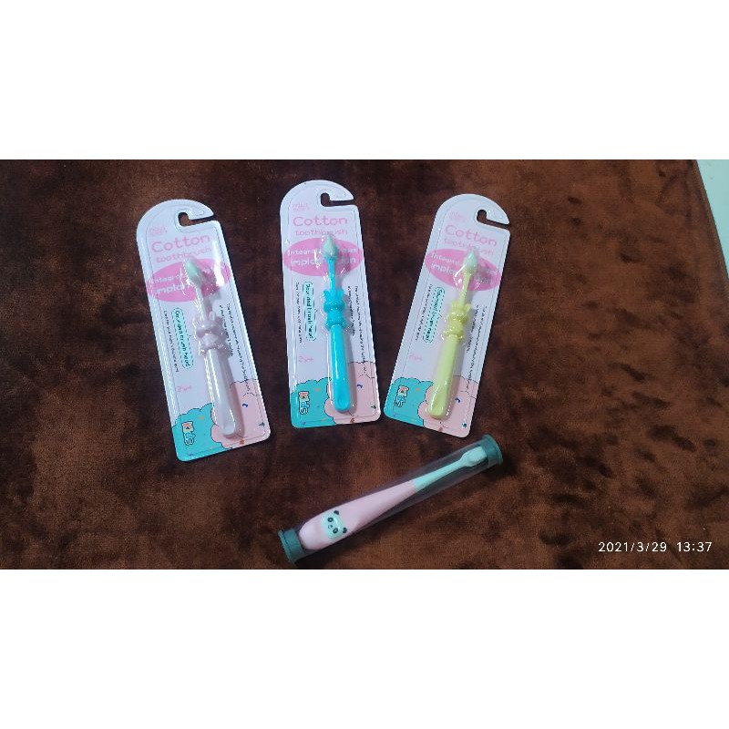 Sikat Gigi Mini Soft Cotton Toothbrush / sikat gigi anak anak / sikat gigi anak lembut
