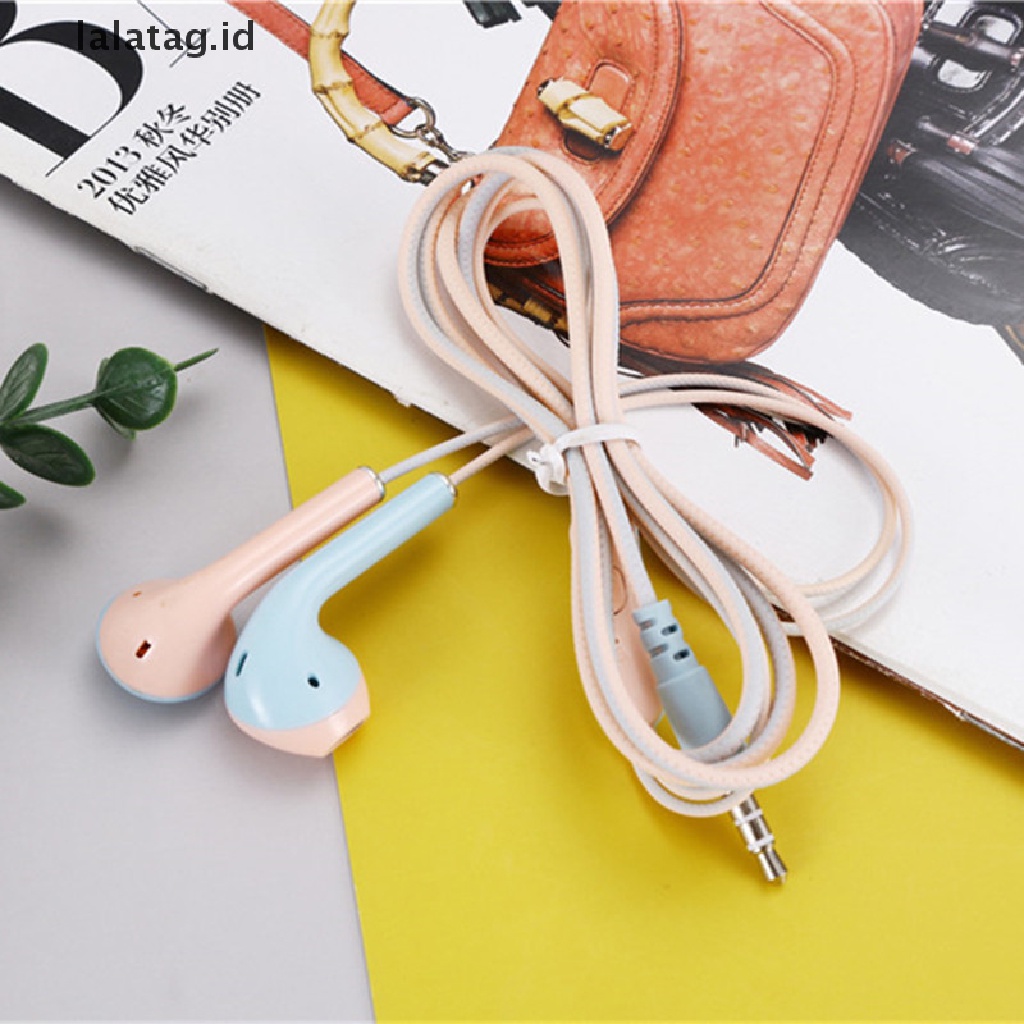 (Flyag) U24 Headset Earphone IN-Ear Kabel Stereo Jack 3.5mm Untuk Musik / Game / Lari