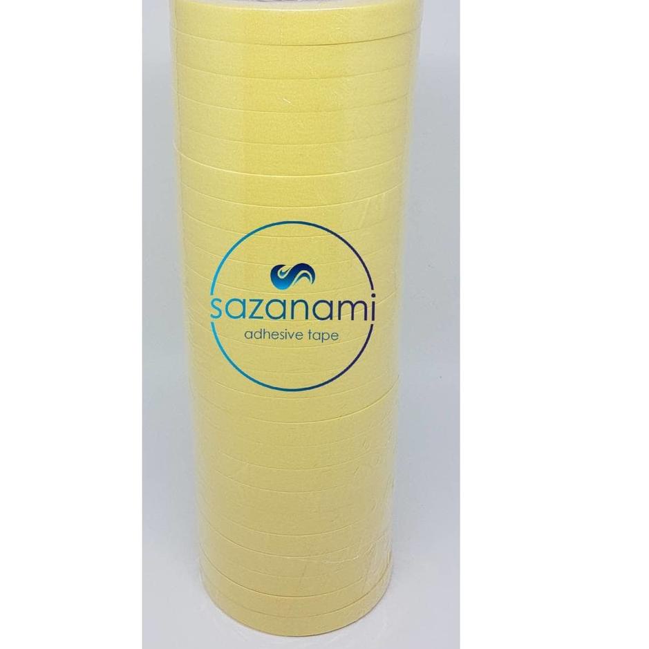 

Best - 1 PACK Lakban Kertas Masking Tape 1/2 Inch 12mm x 21m Sazanami isolasi 원