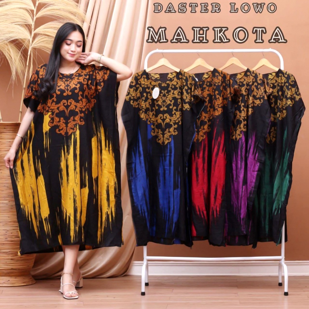 BATIK WANITA DASTER LOWO KELELAWAR RAYON JUMBO MURAH BIG SIZE XXL ( BATANGAN MONOCROM SELLA RISTY SHONA MBOKE ) KEKINIAN BUMIL SERUT DEPAN MURAH ADEM-7