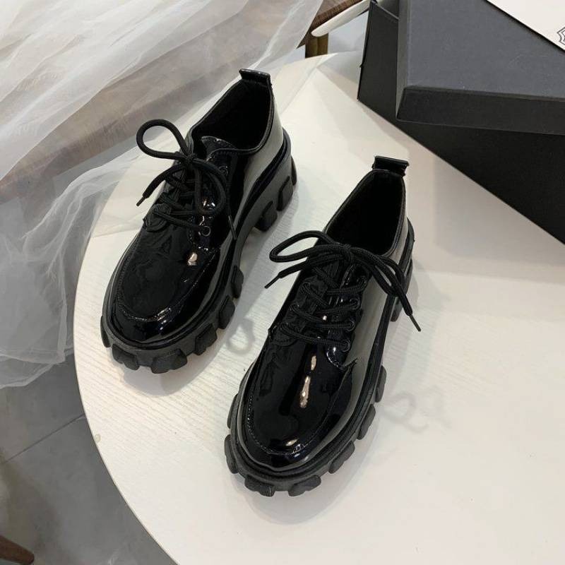 Sepatu Kerja Docmart Wanita Terbaru Sepatu Perempuan Loafers Import  Sepatu Formal ala Korea Sepatu casual Kekinian SK-012