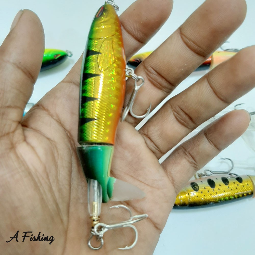 Whoper Plopper A FISHING | Pensil propeler top whater 10cm 13gram