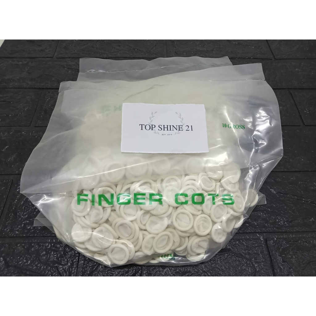 Sarung Jari Karet / Rubber Mitten / Latex Finger Cots