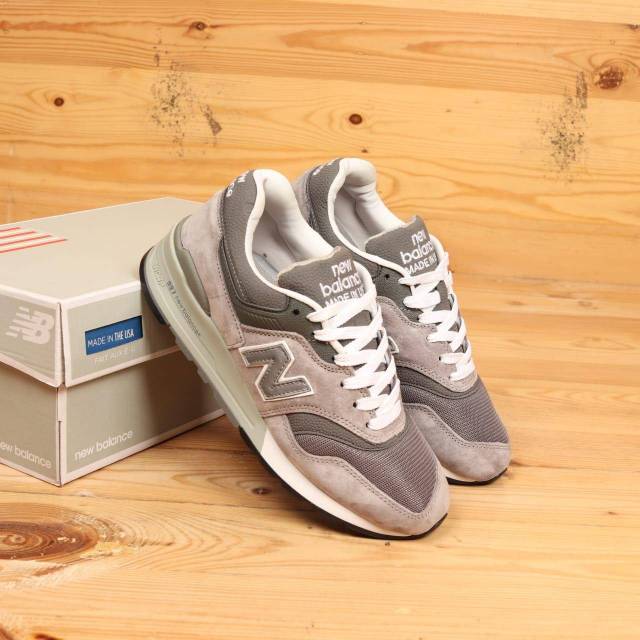 Sepatu Sport New Balance M997GY Grey Made In USA BNIB
