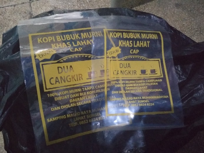 Sablon Plastik Pp Kemasan Uk 1kg 15x30cm Tebal 0.6