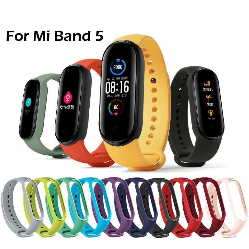 Strap MI Band 5 Xiaomi Band MI Band 5 Polos