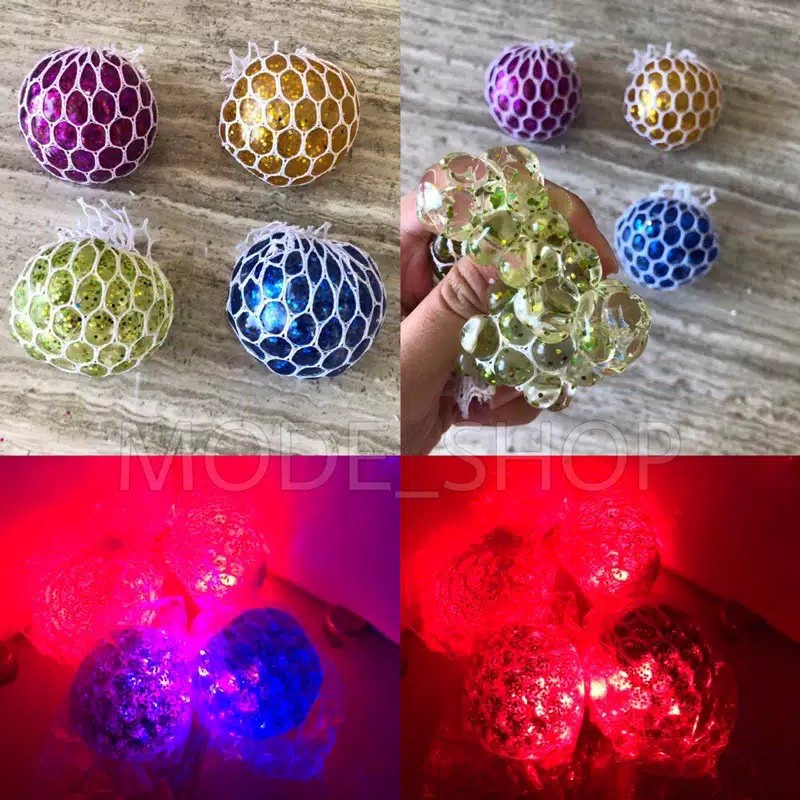 Mainan Stress Ball Squishy Multiwarna