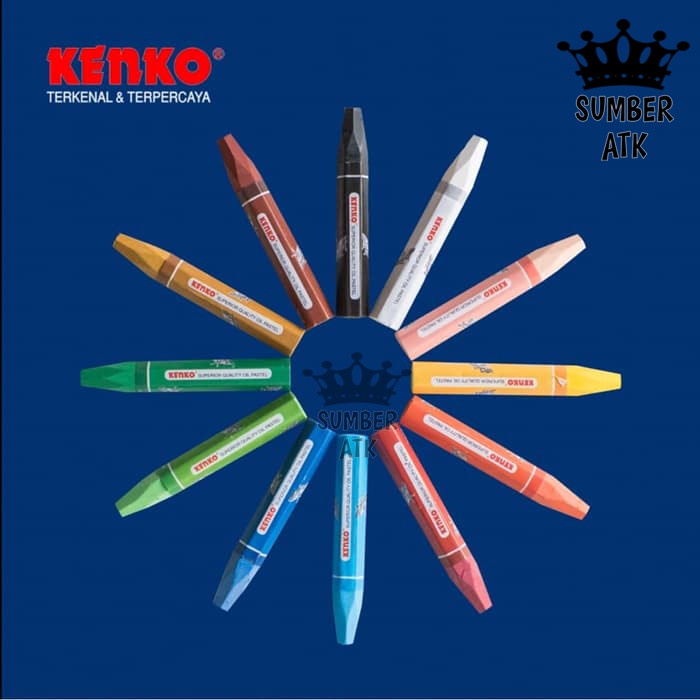 

Update Crayon Oil Pastel Kenko 48 Warna Pp Case Original - 1 Pcs Terbatas