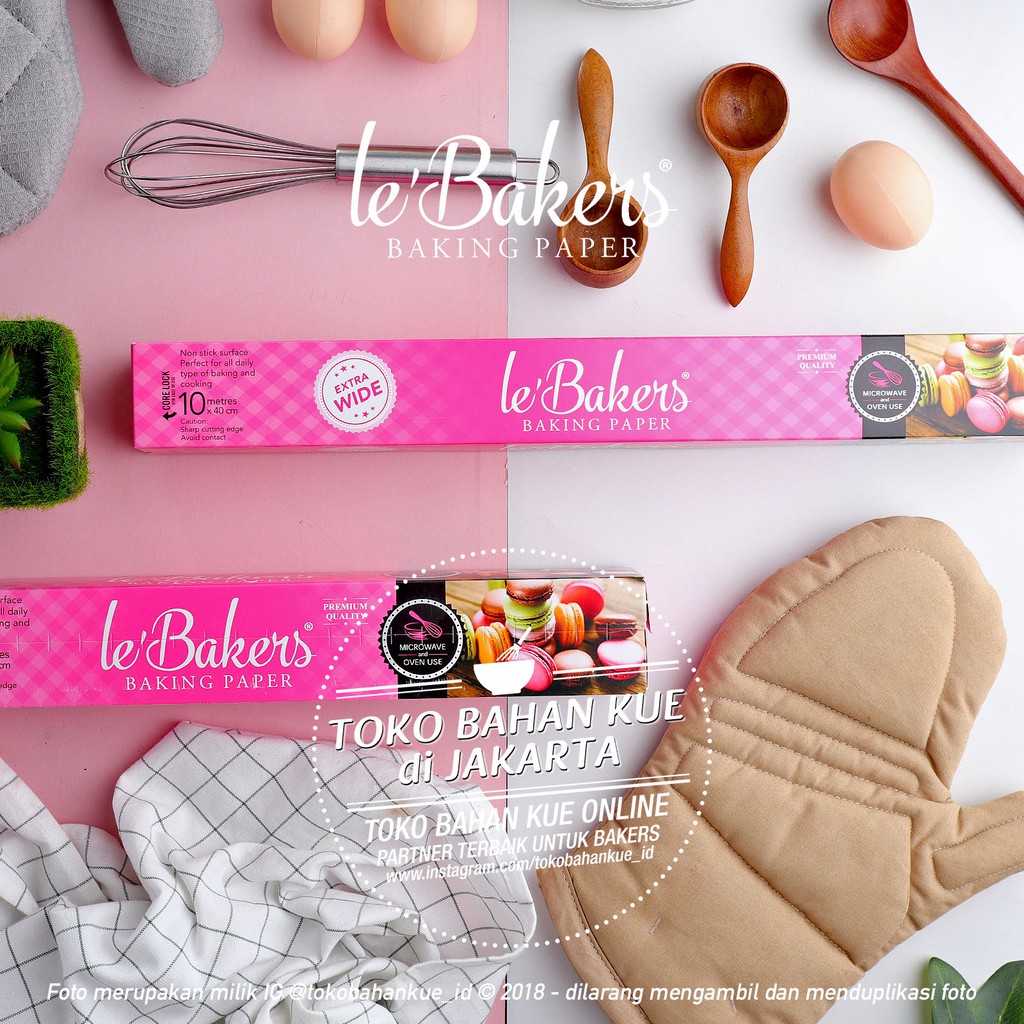 Baking Paper Le Bakers Lebakers Parchment Paper Kertas Baking Roti Roll Le'bakers Baking