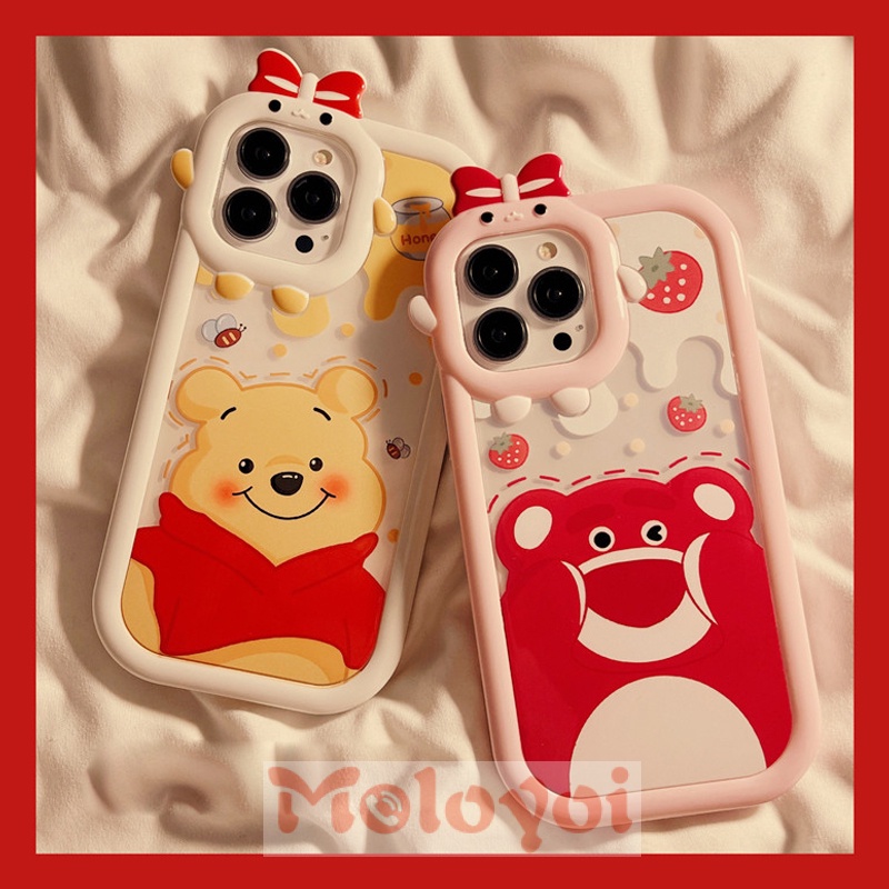 Soft Case TPU Motif Desney Winnie the Pooh Untuk IPhone 11 13 12 14 Pro MAX 6 6S Plus XR X 7 8 14 Plus XS MAX SE 2020