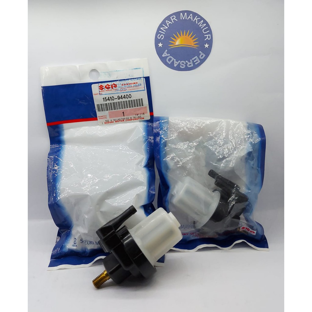 15410-94401 SARINGAN BENSIN / FILTER ASSY FUEL MESIN TEMPEL SUZUKI 15PK,30PK, &40PK 2 TAK
