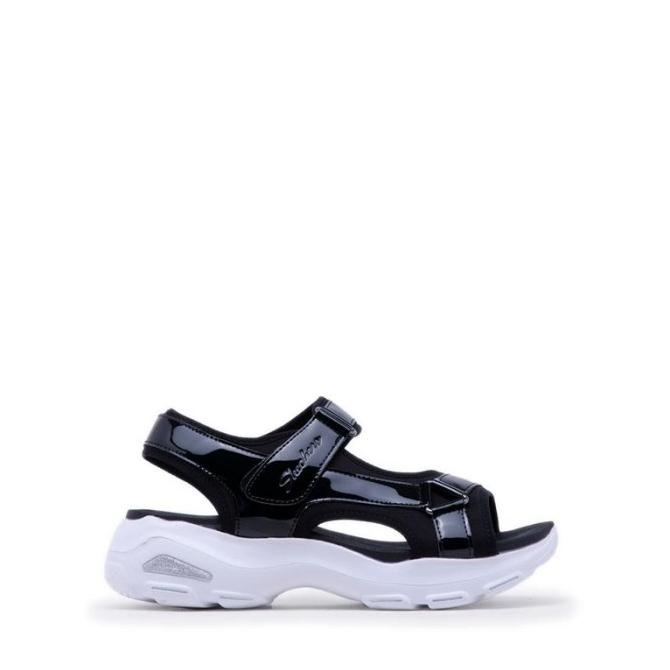 Skechers D'Lites Ultra - Groove Walk Women's Sandals - Black