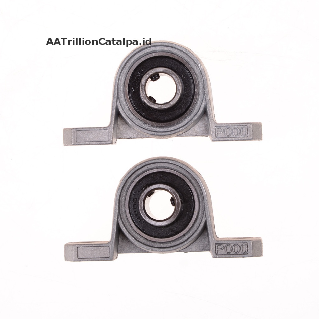 (AATrillionCatalpa) 2pcs Bantalan Penyangga Bola Bearing Diameter 10mm KP000