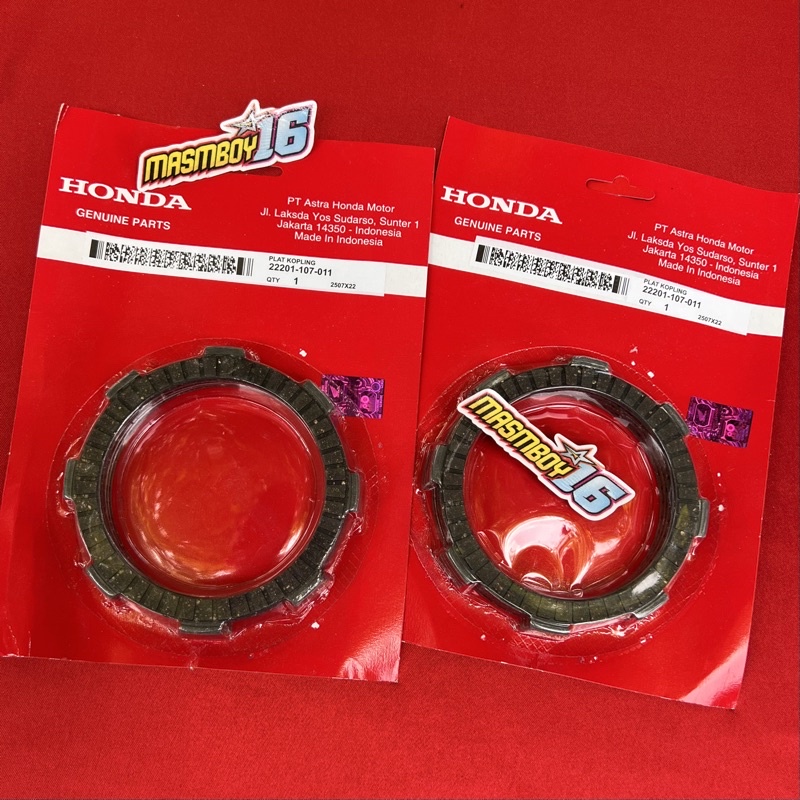 Kampas Kopling Megapro Gl Pro Gl 100 Ori Asli Ahm