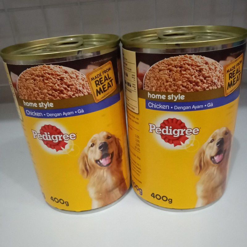 Pedigree kaleng 400gr Adult Chicken | Anjing Dewasa