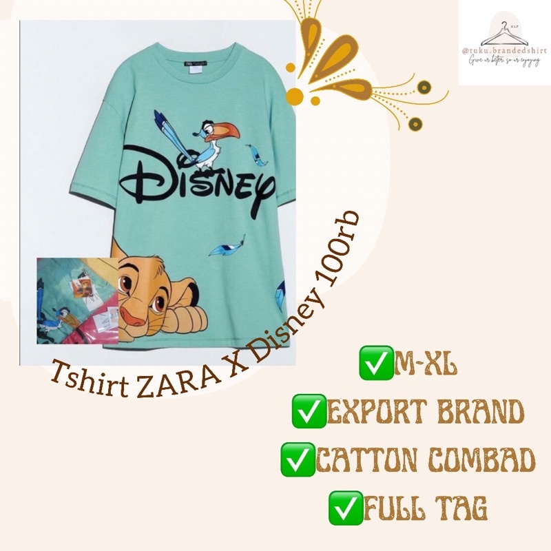 KAOS ZARA X Disney