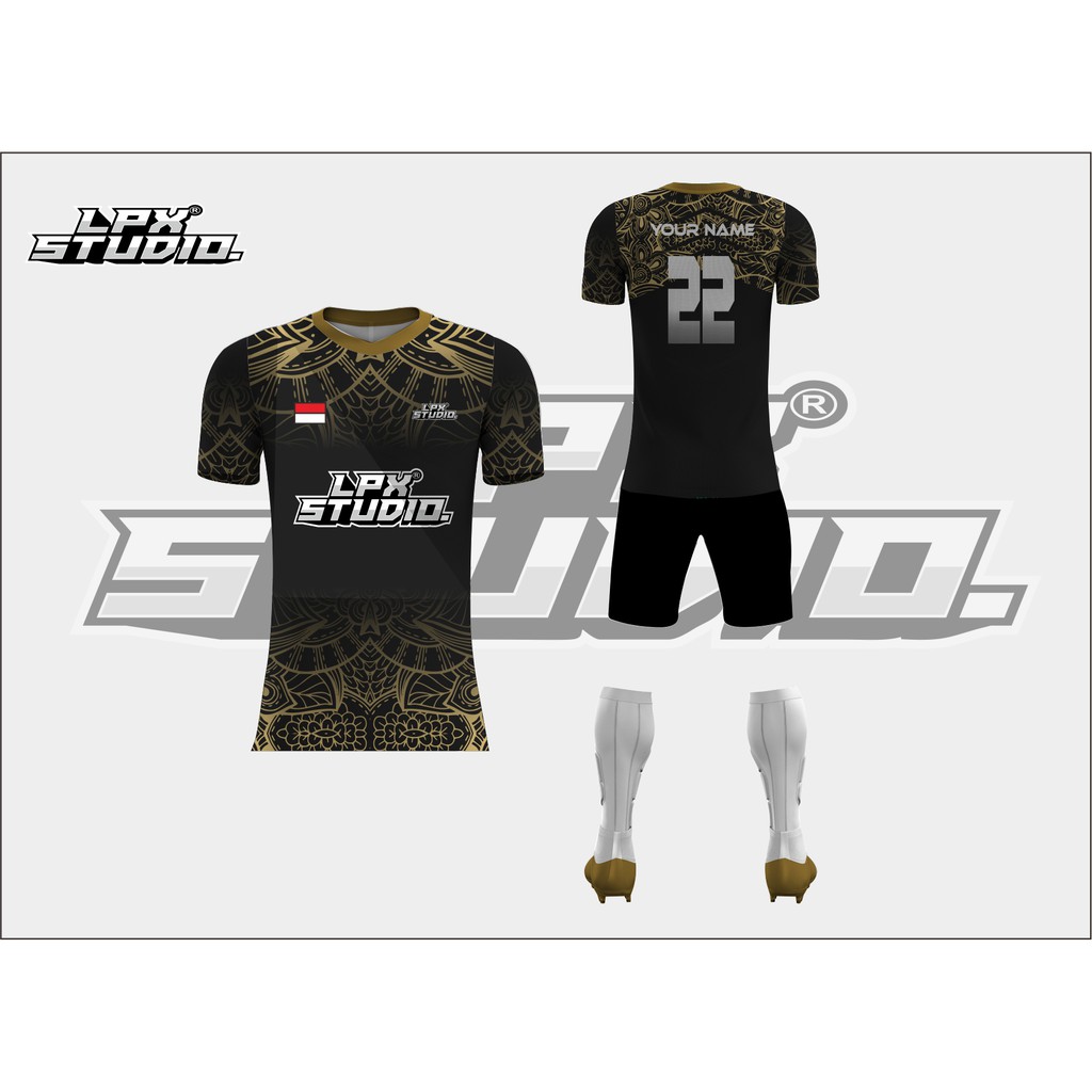 Jersey Sepak Bola Futsal Full Printing Free Name Set