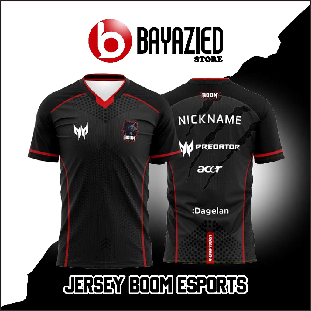 JERSEY BOOM ID ESPORTS DOTA 2