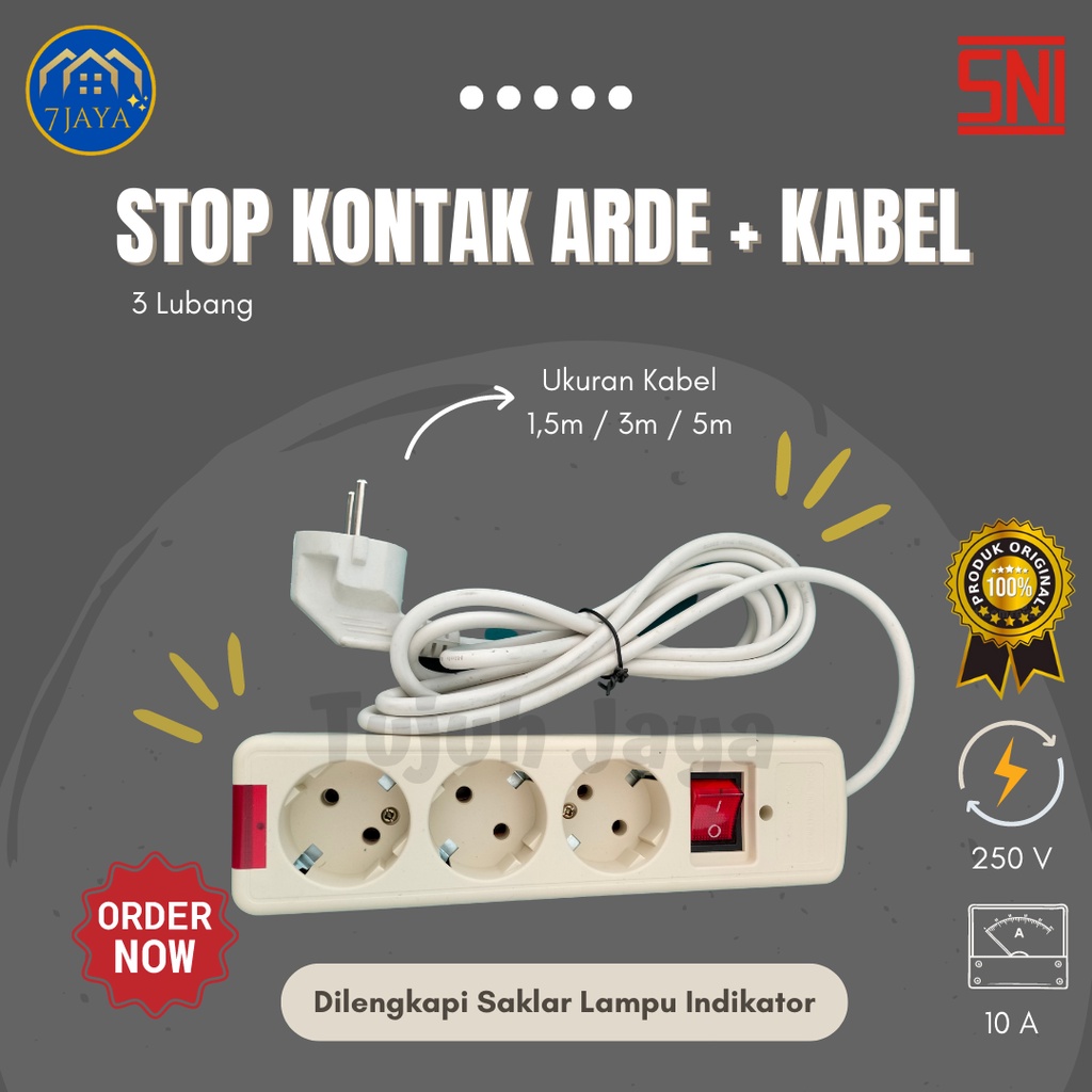 Stop Kontak + Kabel