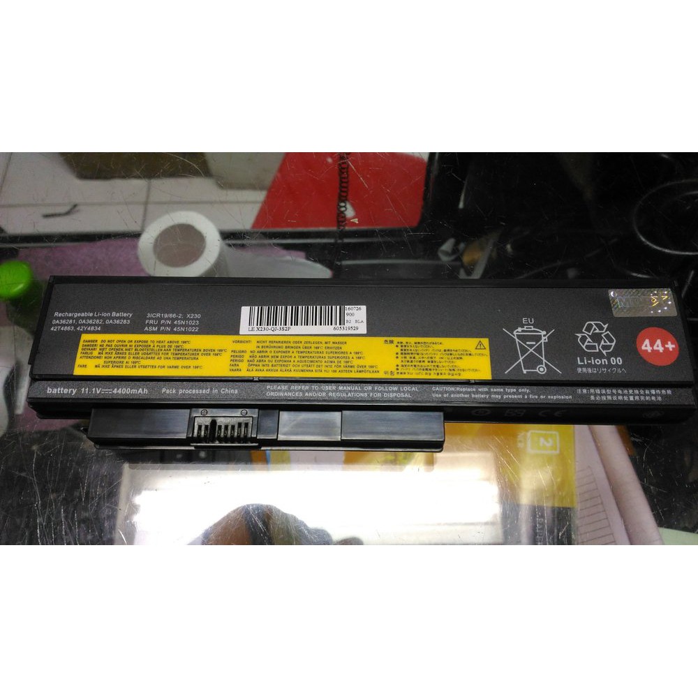 DIJUAL Baterai batre battery Laptop Lenovo ThinkPad X220 X220i X220s x230 terlaris