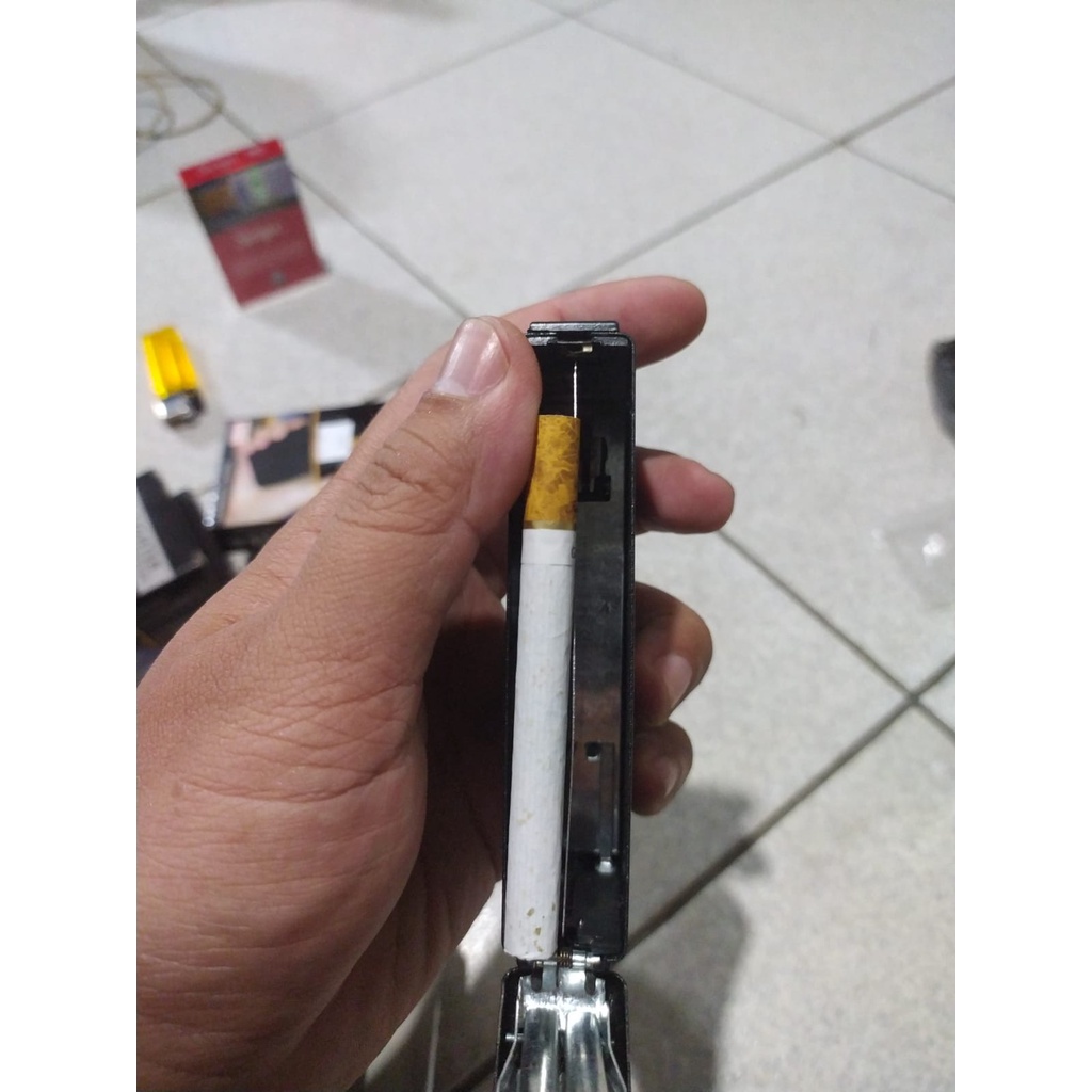 KOTAK ROK0K PLUS KOREK API - BANYAK VARIAN - POLOS DAN MOTIF - SIMPLE DAN PRAKTIS - KOREK API - LIGHTER CIGARRETE - TERMURAH