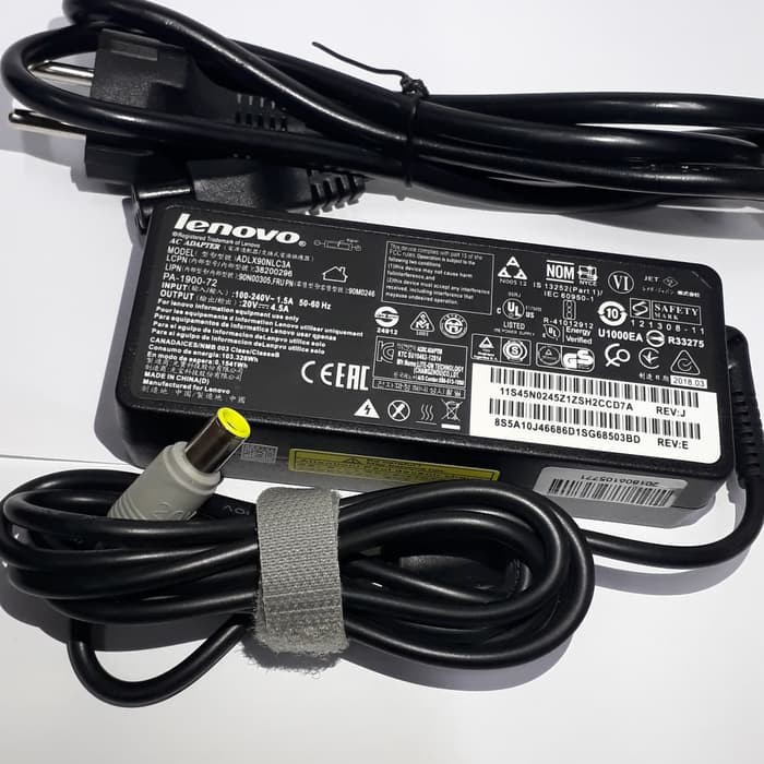 Adaptor Charger Laptop Lenovo ThinkPad T430 T430s T530 20v 3.25 Ori