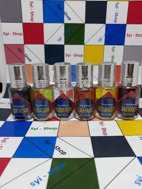 Bibit Parfum Sholat Non Alkohol 6ml