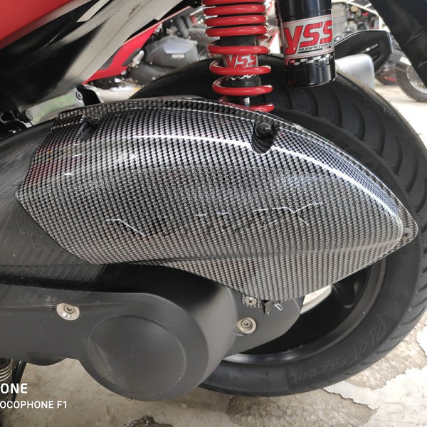 Cover Tutup Hawa Nmax Karbon Cover CVT Nmax Carbon Cover Body Aksesoris Variasi Yamaha Nmax Nemo