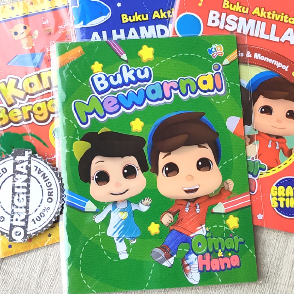 Buku Seri Omar &amp; Hana by Siti Afifah Imran, Adlina Binti Adam, Nur Sha