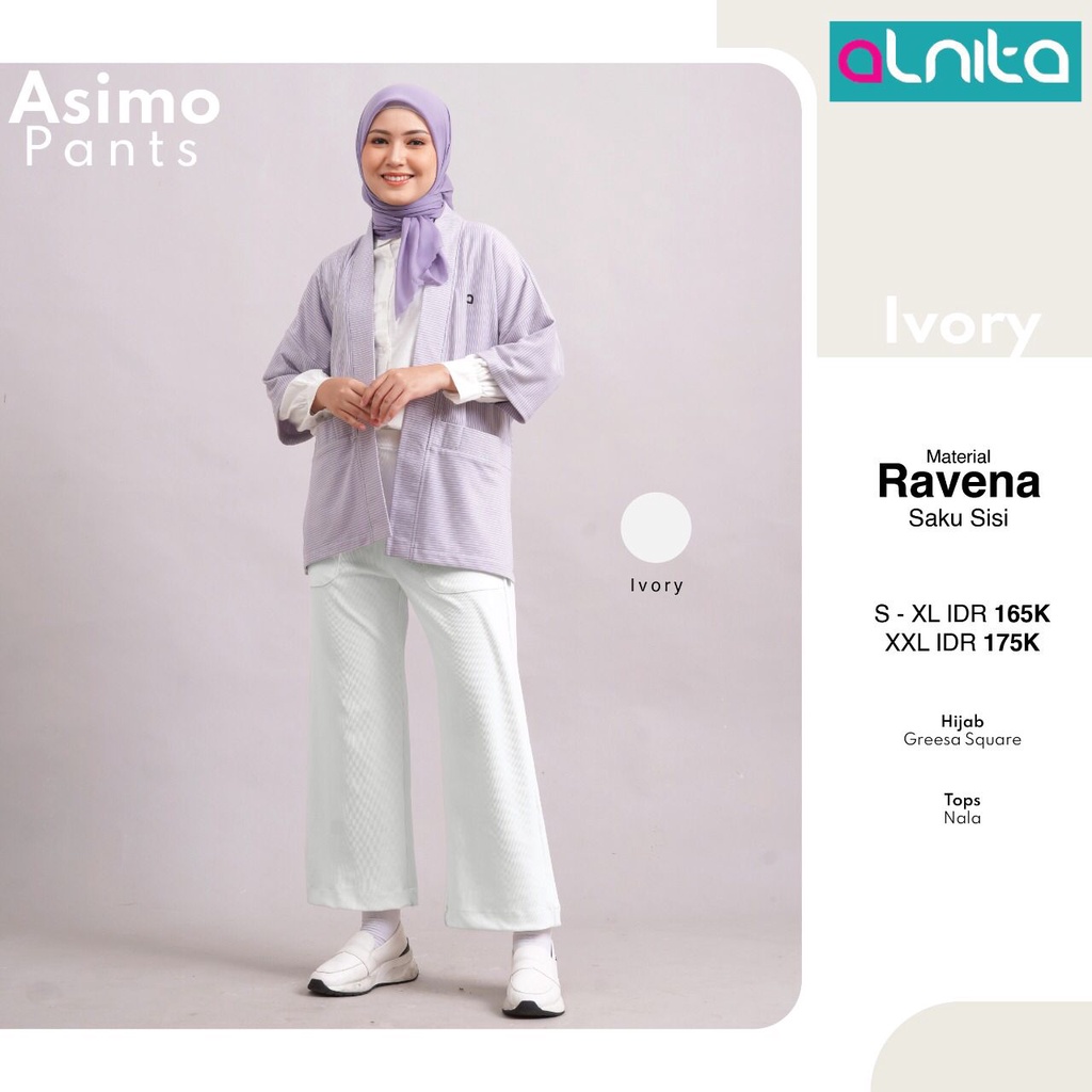 CELANA  WANITA DEWASA  ALNITA ASIMO PANTS PAKAIAN