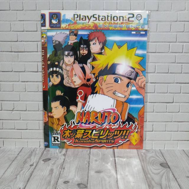 CD DVD KASET KOPAB PS2 NARUTO Konoha Spirit