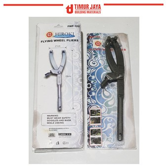 HIROKI treker CVT TAHANAN KOPLING MATIC FLYING WHEEL PLIERS grip on Treker CVT Belt Kunci Tahanan Kopling Motor Matic Flywheel Pliers Coupling Nut Spanner Bahanan Y