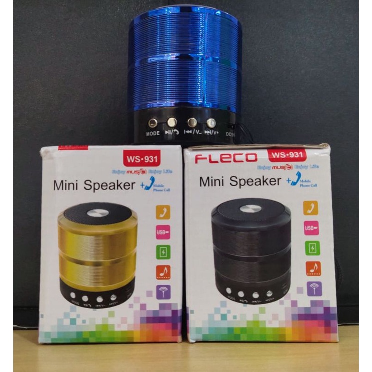 MINI SPEAKER BLUETOOTH FLECO WS-931