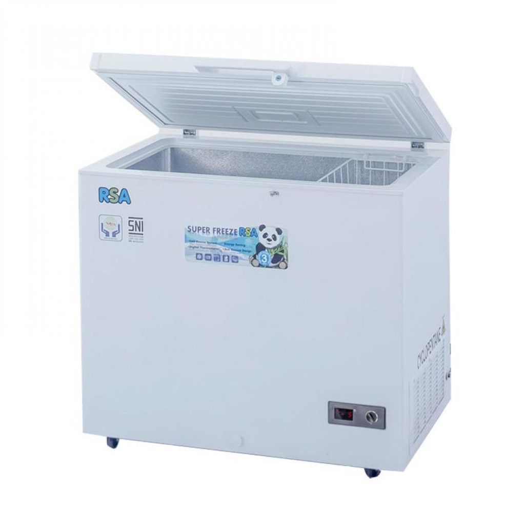 RSA CF 310 Q CHEST FREEZER BOX 318 L LEMARI PEMBEKU 318 LITER BY GEA